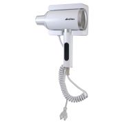 Фен для волос настенный KSITEX F-2000W JET, 2000 Вт, пластик 2 скорости, 2 температурных режима, белый