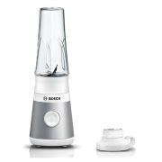 Блендер стационарный BOSCH MMB2111T, 450 Вт, 1 скорость, чаша 0,6 л, пластик, серебристый