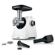 Мясорубка BOSCH MFWS420W, мощность 1900 Вт, производительность 2,5 кг/мин, металлический шнек, реверс