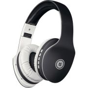 Наушники с микрофоном (гарнитура) DEFENDER FREEMOTION B525, Bluetooth, беспроводные, черные с белым, 63525