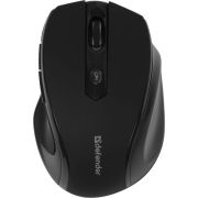 Мышь беспроводная DEFENDER Ultra MM-315, USB, 5 кнопок + 1 колесо-кнопка, оптическая, черная, 52315