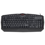 Клавиатура проводная игровая SONNEN Q9M, USB, 114 клавиш, РАДУЖНАЯ LED-подсветка, черная, 513511