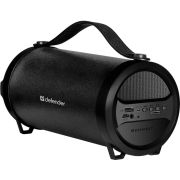 Колонка портативная DEFENDER G24, 1.0, 10 Вт, Bluetooth, FM-тюнер, microSD, чёрная, 65124