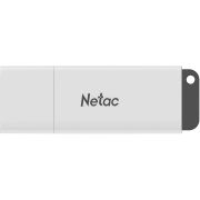 Флеш-диск 8 GB NETAC U185, USB 2.0, белый, NT03U185N-008G-20WH