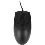 Мышь проводная A4TECH OP-720, USB, 2 кнопки + 1 колесо-кнопка, оптическая, черная, 513289