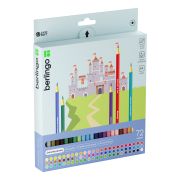 Карандаши цветные 72 цв. «Berlingo» SuperSoft. Замки, арт.00172