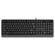 Клавиатура проводная A4TECH Fstyler FKS10, USB, 104 кнопки, черная, 1530187