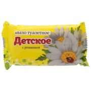 Мыло туалетное 100 г, КМЗ, ДЕТСКОЕ «Ромашка»