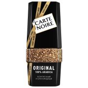 Кофе растворимый CARTE NOIRE 190 г, стеклянная банка, сублимированный, 4251985