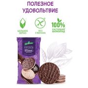 Хлебцы DR.KORNER «Рисовые» в темном шоколаде, хрустящие, 67 г, пакет, 601090213