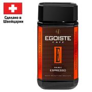 Кофе растворимый EGOISTE «Double Espresso», ШВЕЙЦАРИЯ, сублимированный, 100 г, стеклянная банка, EG10012023