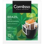 Кофе в дрип-пакетах COFFESSO «Brazil Alto» 5 порций по 10 г, 102542