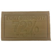 Мыло хозяйственное 72% 250 г (Меридиан), без упаковки, МИНПРОМТОРГ