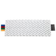 Насадка МОП плоская 40 см, VILEDA PROFESSIONAL «МикроЛайт Макси Спид Про», уши (ТИП УВ) микрофибра / скраб, 167292