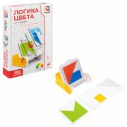 Настольная логическая игра IQ ТРЕНИНГ «Логика цвета», 1TOY, Т25560