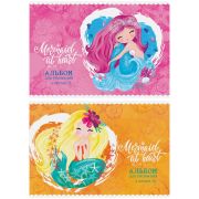 Альбом  8 л., А4, скрепка, «ArtSpace» Русалки. Mermaid at heart, арт.26300