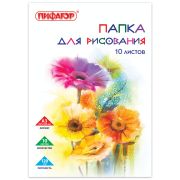 Папка для рисования А3, 10л «Пифагор» арт.129217