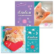 Альбом  для рисования 24 л., А4, скрепка, 