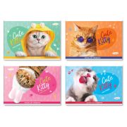 Альбом для рисования 24 л., А4, спираль, «BG» Cute Kitty, арт.12841