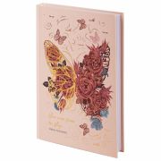 Ежедневник А5 «Staff», недатированный, Butterfly, 128 л., арт.113524