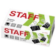 Зажим 32 мм «Staff» черный, арт. 224608