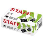 Зажим 51 мм «Staff» черный, 224610