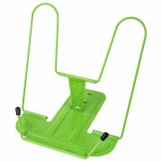 Подставка для книг и учебников BRAUBERG LINE+, металлическая, зеленая, 238072