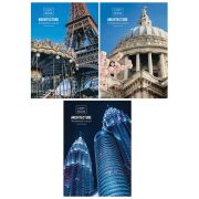 Тетрадь, 80 л. А4, скрепка, клетка «ArtSpace» Путешествия. Architecture, 26789