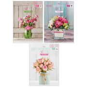 Тетрадь, 80 л. А4, скрепка, клетка «ArtSpace» Цветы. Spring in the air, 12114