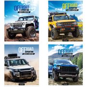 Тетрадь 48л., А5, клетка ArtSpace «Авто. Offroad expedition», суперэконом