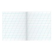 Тетрадь, 12 л. А5, скрепка, косая линия «ПЗБМ», арт. 019971