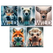 Тетрадь 40л., А5, клетка BG «Wild», суперэконом_1