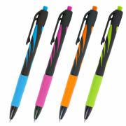 Ручка шариковая автоматическая «Brauberg» ULTRA-RT NEON, СИНЯЯ, 0,7мм, линия 0,35мм, 143932