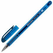 Ручка гелевая «Brauberg» Profi-Gel TONE, СИНЯЯ, линия 0,4мм, 144128