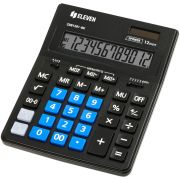 Калькулятор настольный Eleven Business Line CDB1201-BK/BL, 12 разрядов, 155*205*35мм, черный/синий