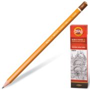 Карандаш ч/г Koh-I-Noor «1500» 6Н, заточен.