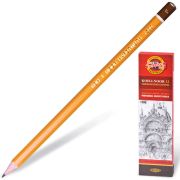 Карандаш ч/г Koh-I-Noor «1500» F, заточен.