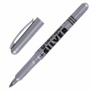 Маркер для декорирования Centropen «2690» серебро, пулевидный, 1,5-3мм