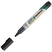 Маркер меловой MunHwa «Chalk Marker» черный, 3мм, спиртовая основа, пакет