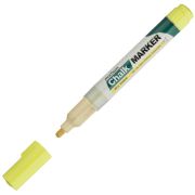 Маркер меловой MunHwa «Chalk Marker» желтый, 3мм, спиртовая основа, пакет