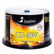 Диск CD-RW 700Mb Smart Track 4-12x Cake Box (50шт)