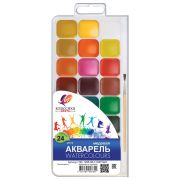 Краски акварельные 24 цв. «Луч» с кисточкой