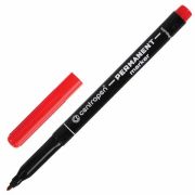Маркер перманентный Centropen «2536» красный, пулевидный, 1мм, светостойкий