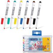 Набор маркеров для ткани Centropen «Textil Marker 2739» 06цв., 1,8мм, картон. уп., европодвес