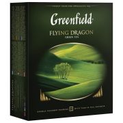 Чай Greenfield «Flying Dragon», зеленый, 100 фольг. пакетиков по 2г