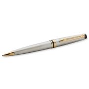 Ручка шариковая Waterman «Expert Stainless Steel GT» синяя, 1,0мм, подарочная упаковка