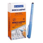 Ручка капиллярная Centropen «Document 2631» черная, 0,5мм