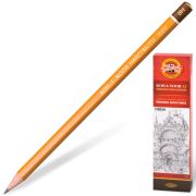 Карандаш ч/г Koh-I-Noor «1500» 8Н, заточен.