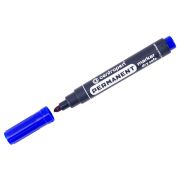 Маркер перманентный Centropen «8510» синий, пулевидный, 2,5мм, устойчив к высыханию