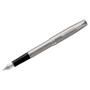 Ручка перьевая Parker «Sonnet Stainless Steel CT» 0,8мм, подарочная упаковка